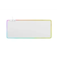 Podloga za miš DELTACO GAMING WMP90 RGB gaming mousepad XL, 900 x 360 x 4 White - Zagreb