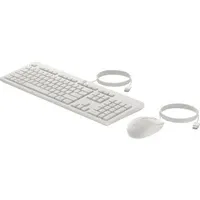 Tipkovnica i miš žični HP 225 Wired Mouse and Keyboard Combo, bijela, 86J24AA - Zagreb
