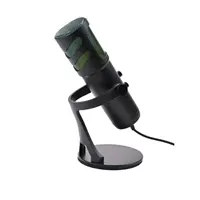 mikrofon deltaco gaming rgb streaming microphone, black - slika 1
