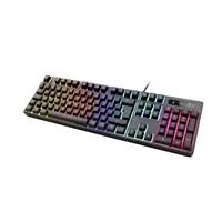 Tipkovnica DELTACO GAMING DK310 RGB Gaming Keyboard, Outemu Red switch, fullsize, UK Layout, black - Zagreb