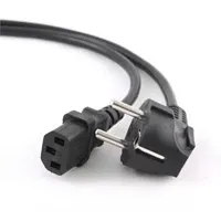 kabel za napajanje gembird (c13), vde approved, 1.8m - slika 1