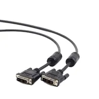 Kabel DVI-D - DVI-D 1.8m Gembird crni P/N: CC-DVI-BK-6 - Zagreb