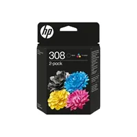 Tinta HP 308 2-pack Combo Black/TriColor, 6L6S6UE - Zagreb