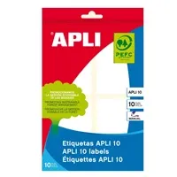 Naljepnica Apli 40x75mm bijela za ručni ispis 10L 1655 - Zagreb