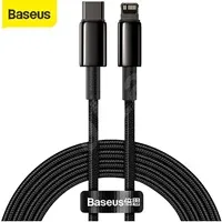 Kabel Baseus USB Type-C - Lightning 2m Tungsten Gold Fast Charging data PD 20W crni P/N: CATLWJ-A01 - Zagreb
