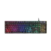 Tipkovnica DELTACO GAMING DK220 Membrane RGB Gaming Keyboard, 25-anti-ghosting keys, black - Zagreb