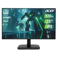 Monitor Acer EK251QGbi, 24.5" FullHD 120Hz IPS, FreeSync, VGA, HDMI, UM.KE1EE.G01 - Zagreb