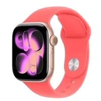 apple watch 42mm band: bright guava sport band - s/m (seasonal) - slika 1