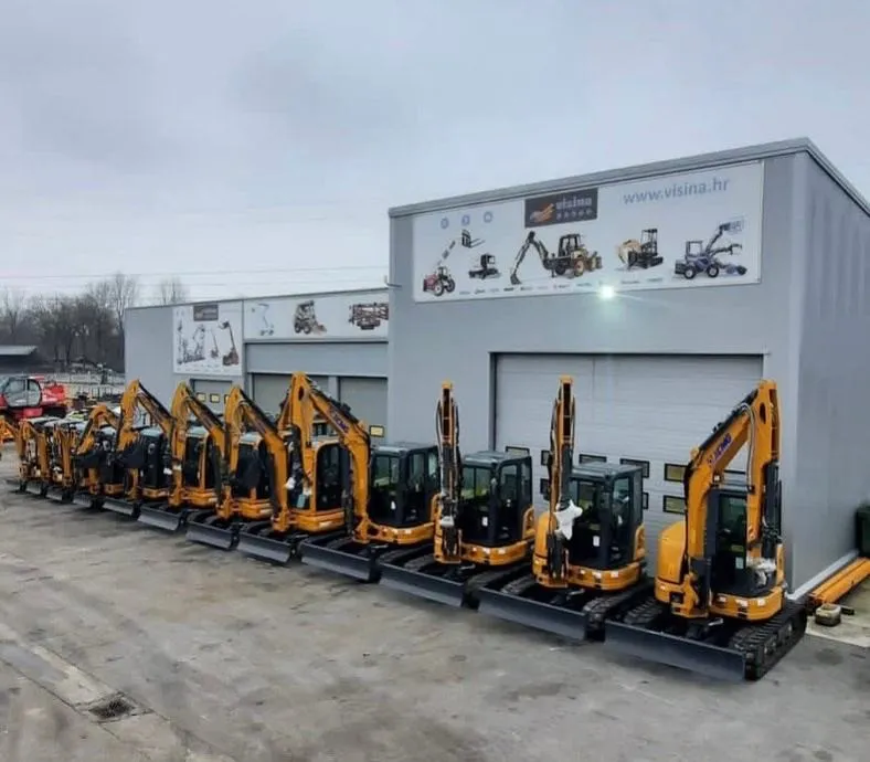 rabljeni mini bager xcmg 1,8 t - najam, prodaja - slika 10