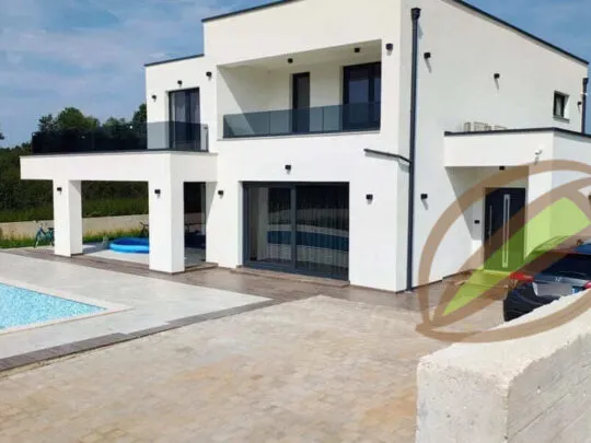 istra labin prekrasna vila s bazenom novogradnja - slika 4
