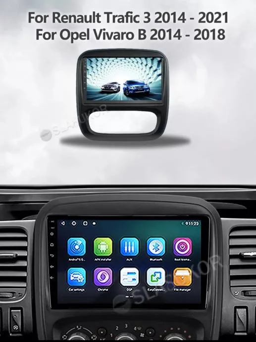 original radio za opel vivaro b 2014-2021 multimedija parking kamera - slika 3