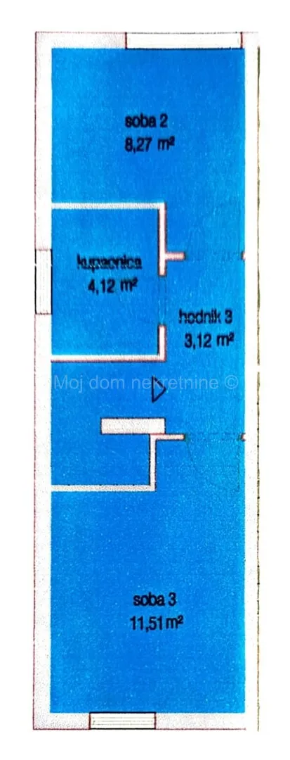 kraljevečki novaki, troetažni stan s vrtom i 2 pm, nkp 121.13m2 - slika 21