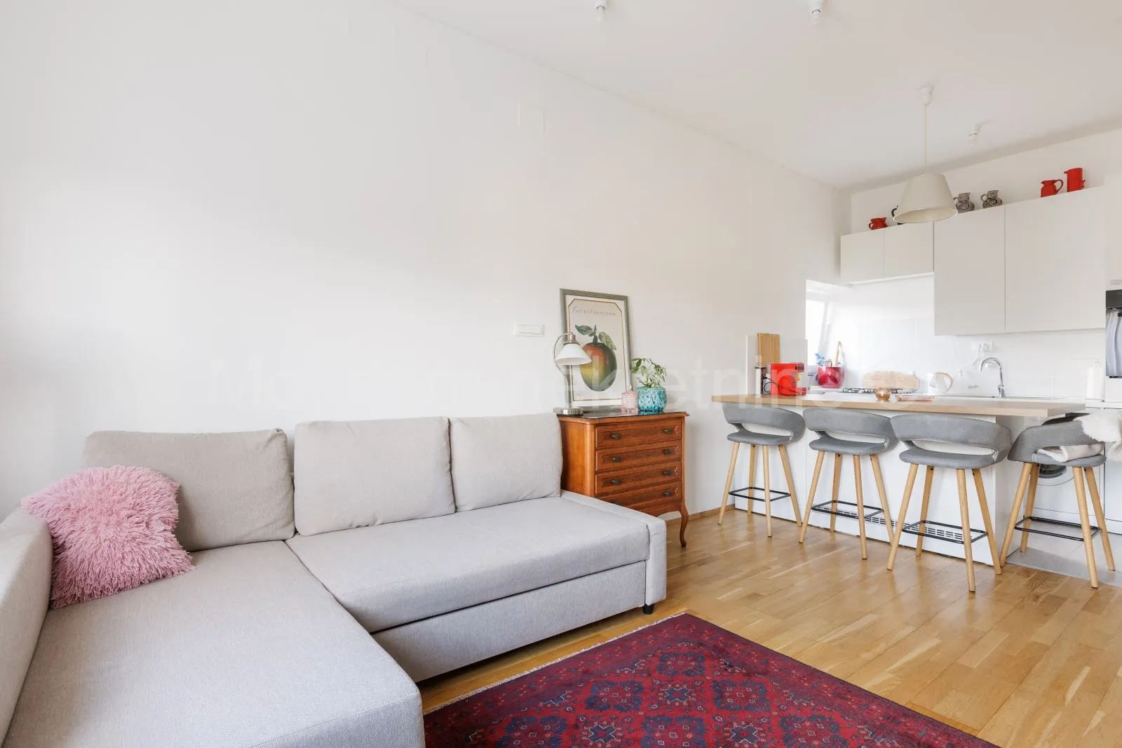 centar, palmotićeva, prekrasan 2 soban stan, nkp 43m2 - slika 3