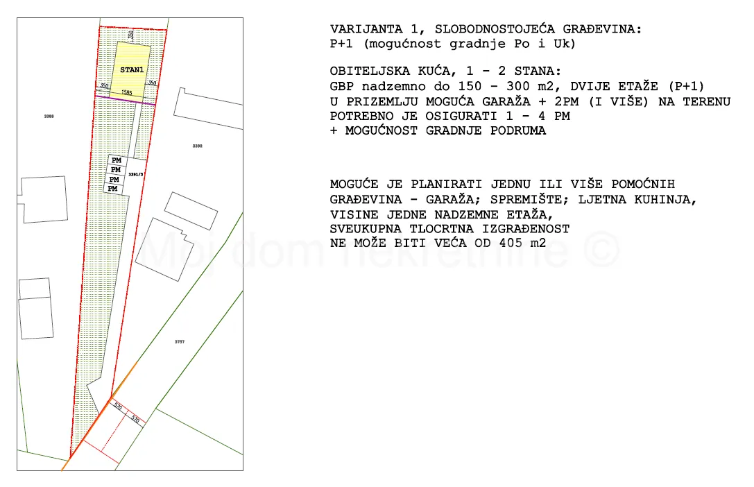 brezovica, grančari, građevinsko zemljište, 1350m2 - slika 5