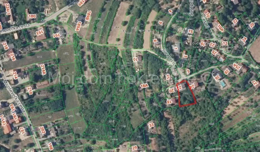 miroševec, građevinsko zemljište, 1126m2 - slika 5