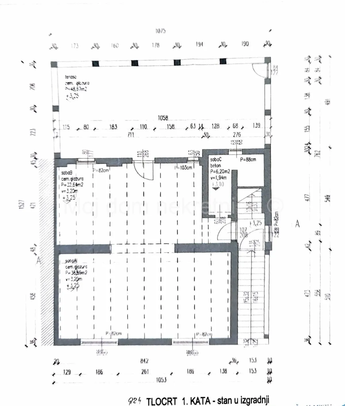 maksimir, bl.kvatrića, kuća katnica, terasa, parking, 383,61m2 - slika 8