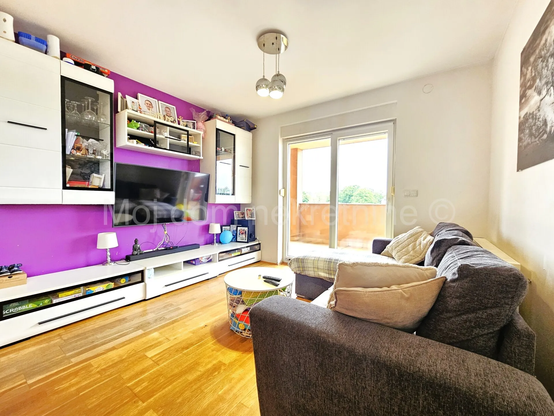 dugo selo, kopčevec, prostran 4 soban stan s terasom, 94.66m², pm - slika 1