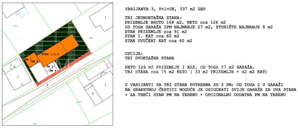jazbina, građ. zemljište za izgradnju manje zgrade ili kuće, 565.2m2 - slika 8