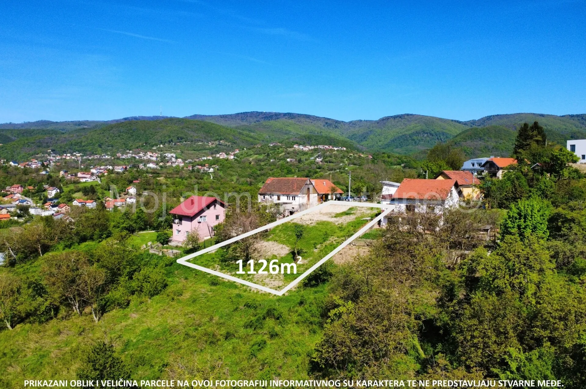 miroševec, građevinsko zemljište, 1126m2 - slika 2