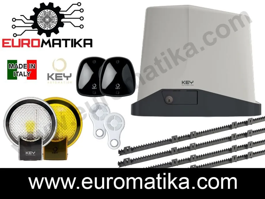 automatika za klizna vrata ogradu lesu portun kapiju e-kit turbo - slika 1