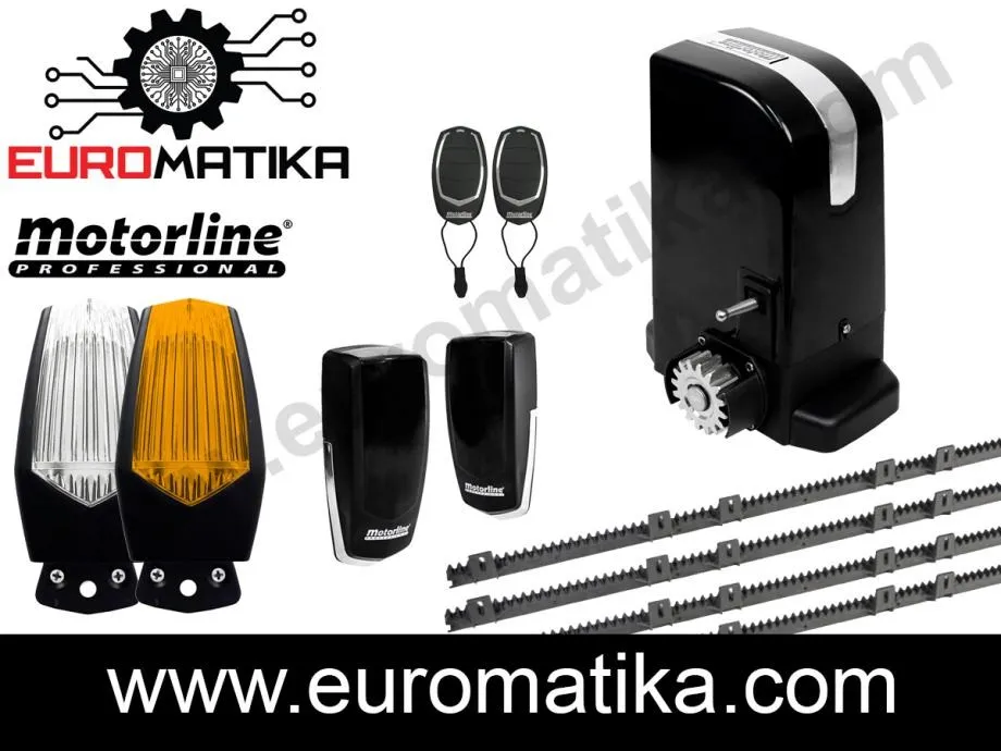bravo 500 - motor za klizna vrata ogradu lesu portun kapiju. - slika 2