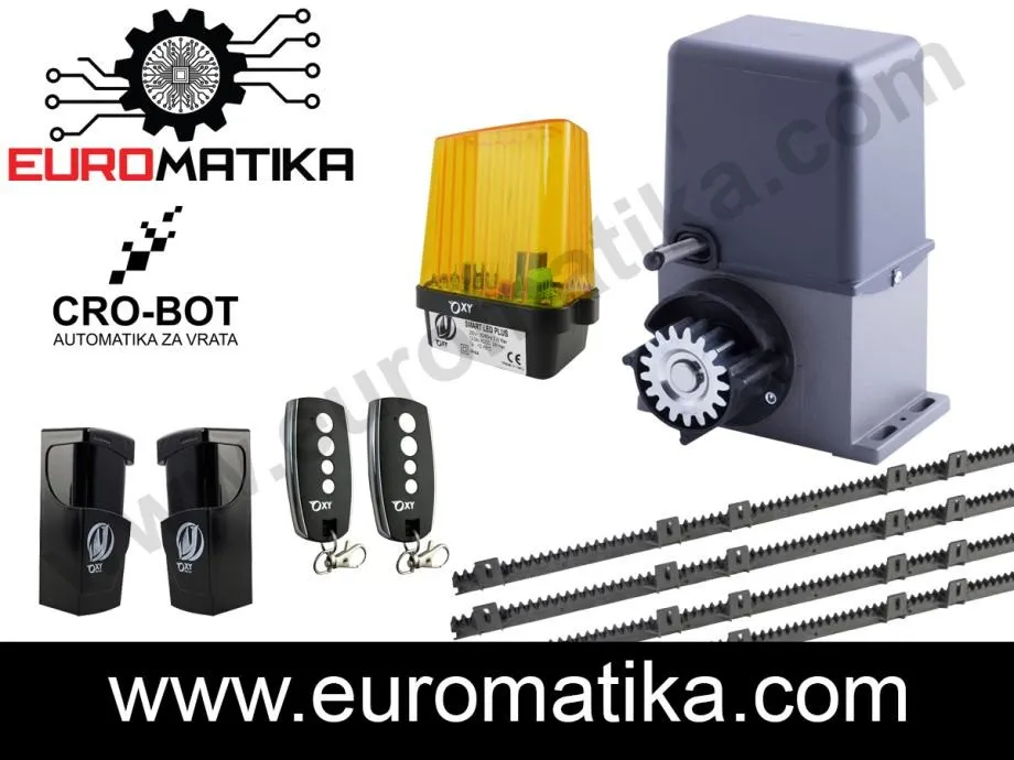 Motor za klizna vrata ogradu lesu portun kapiju aluminij CROBOT 600 - Karlovac