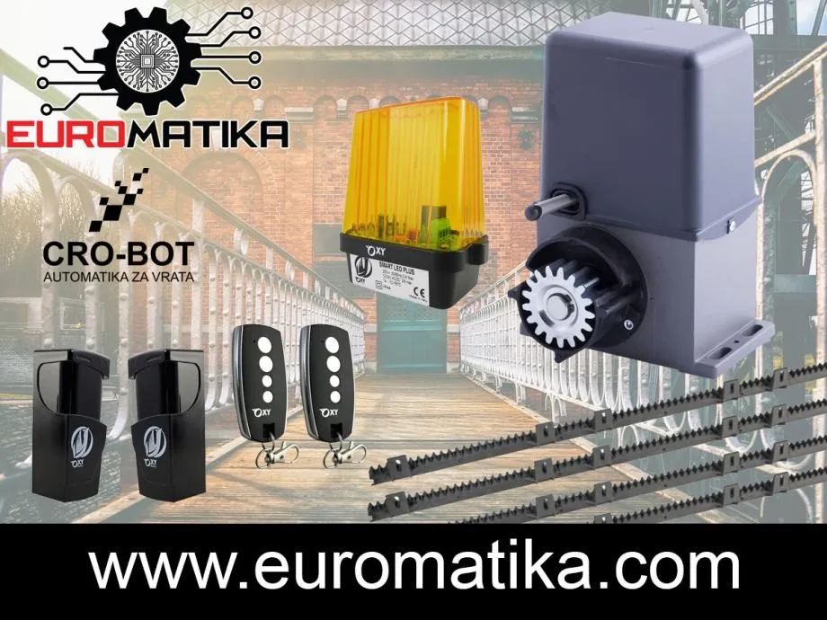 Motor za klizna vrata ogradu lesu portun kapiju aluminij CROBOT 600 - Zagreb
