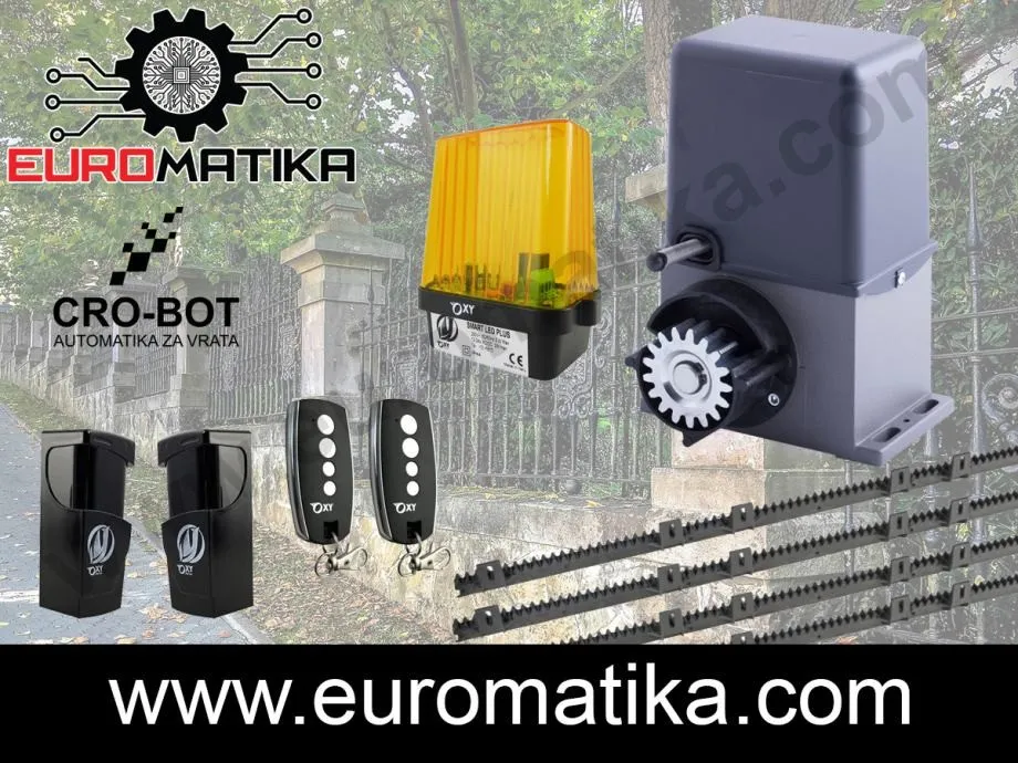 Motor za klizna vrata ogradu lesu portun kapiju aluminij CROBOT 600 - Varaždin