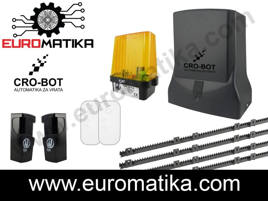 Automatika za klizna vrata ogradu lesu portun kapiju aluminij CROBOT - Križevci