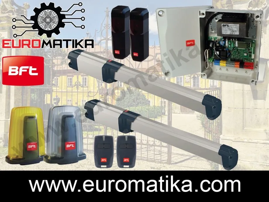 bft motor za krilna vrata ogradu lesu portun kapiju - phobos - slika 1