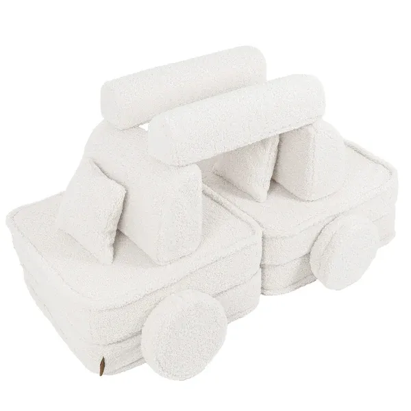 srednja modularna sofa za djecu - bearly krem - slika 6