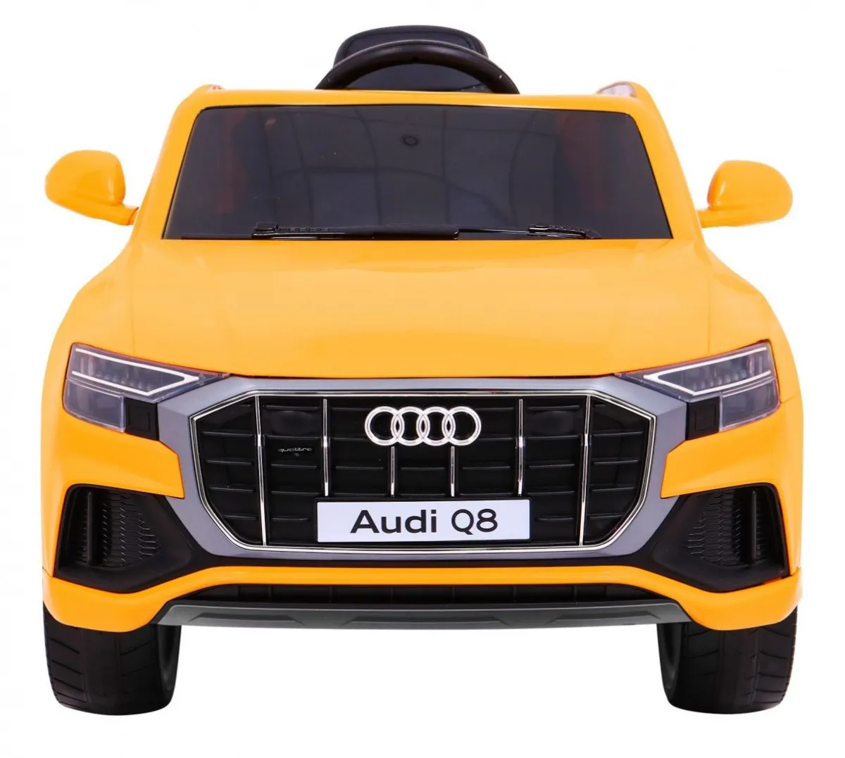 licencirani auto na akumulator audi q8 lift - žuti - slika 5