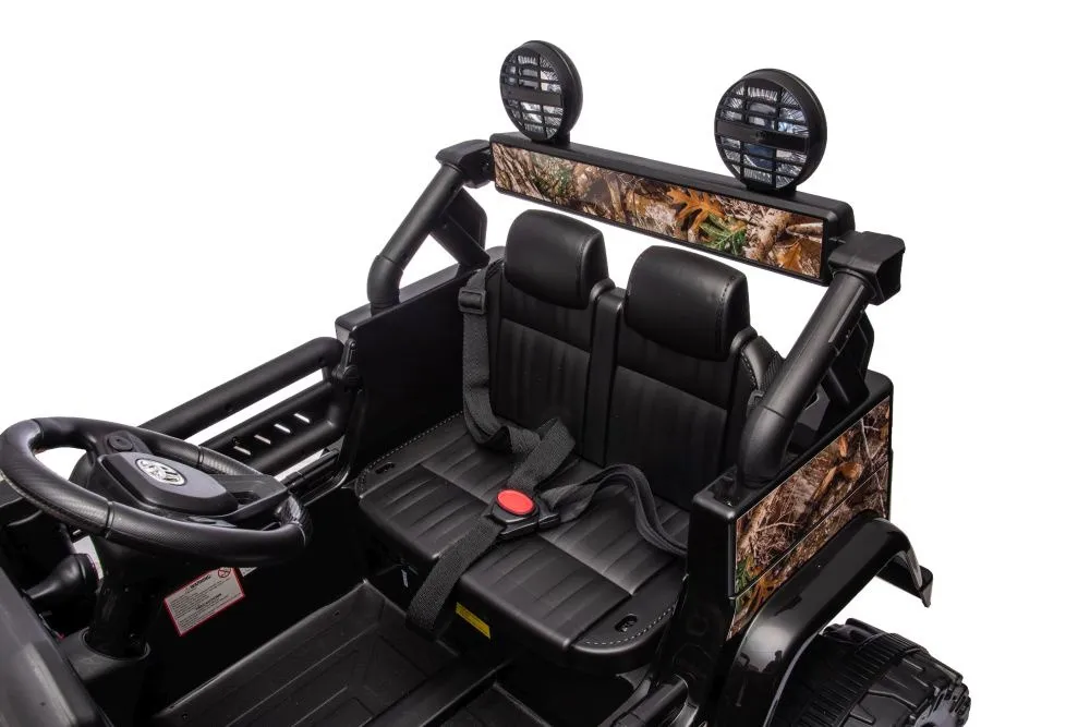 licencirani auto na akumulator toyota fj white 4x4 - crni/forest - slika 6