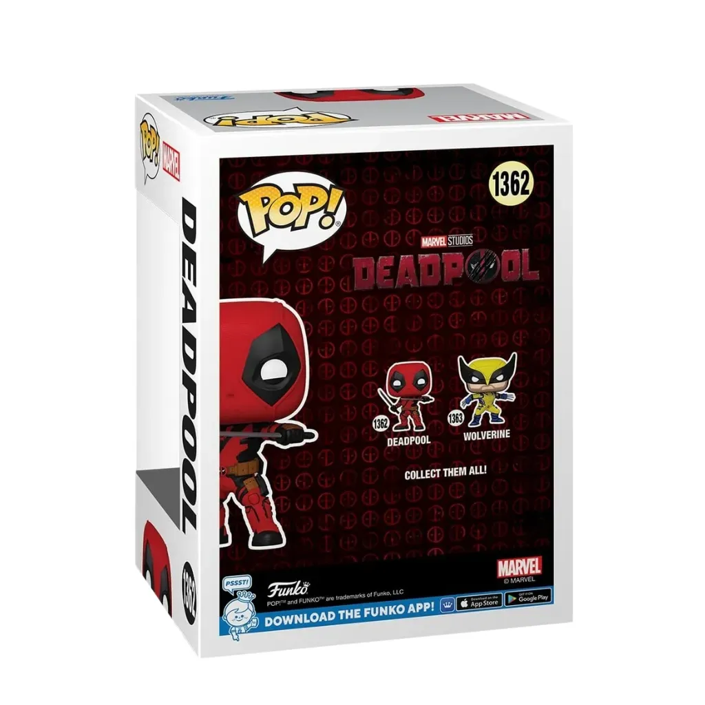 funko pop! marvel: deadpool – deadpool #1362 - slika 2