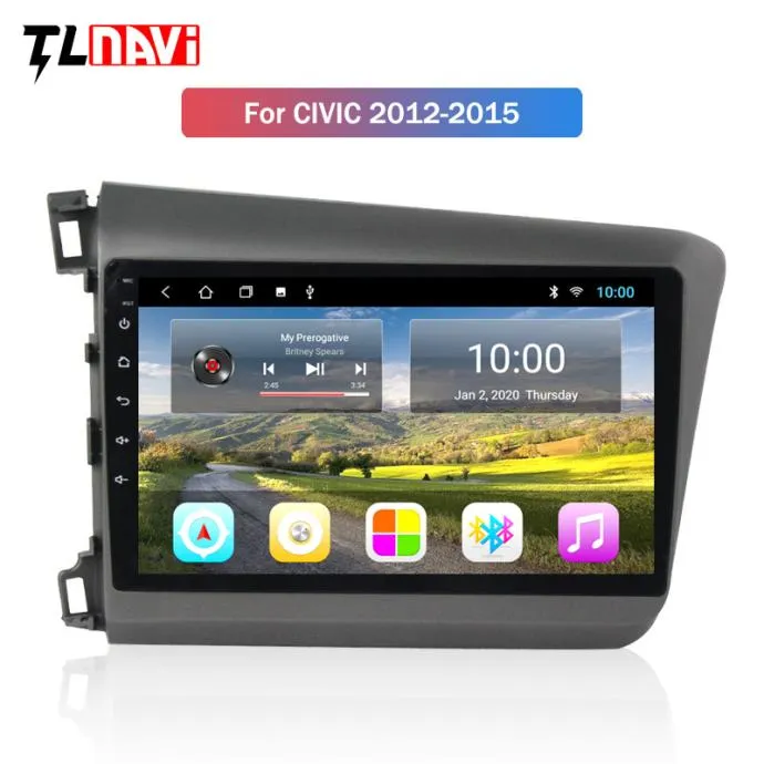 original 2din radio za hondu civic android navigacija - slika 5