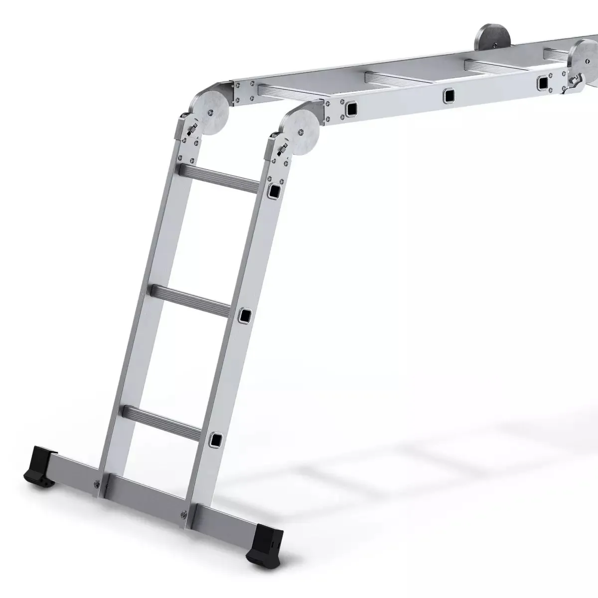 aluminijske ljestve multifunkcionalne - 4x3 gazišta - slika 3