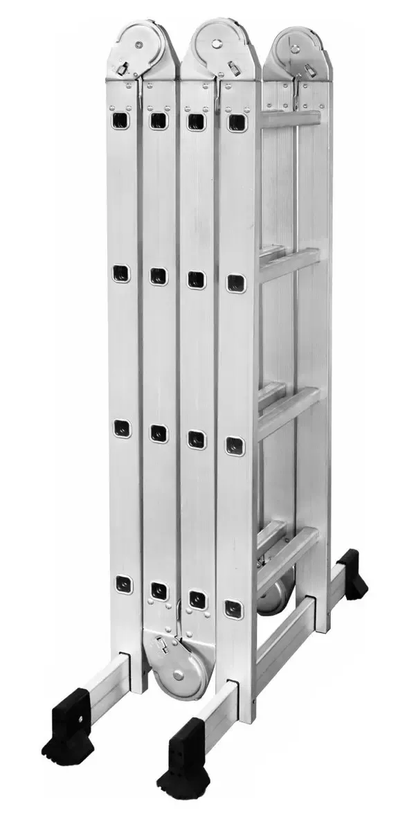 aluminijske ljestve multifunkcionalne - 4x4 gazišta - slika 3