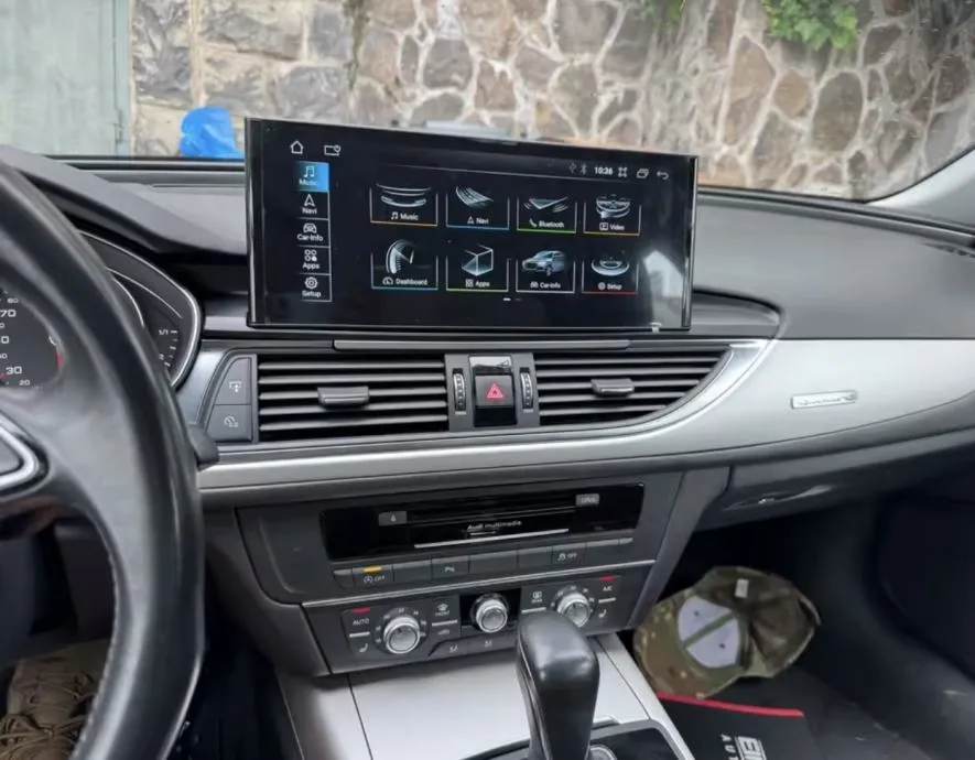 original ekran audi a6 2012-2018 navigacija multimedija radio android - slika 6