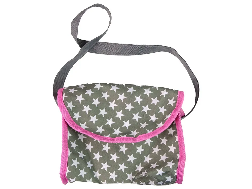 kolica za lutke carrycot bag - siva - slika 8