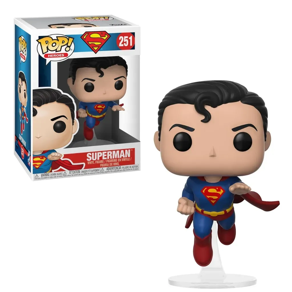 funko pop! heroes: superman – flying superman #251 - slika 2
