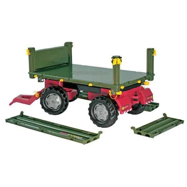 rolly toys prikolica multi zelena - slika 4