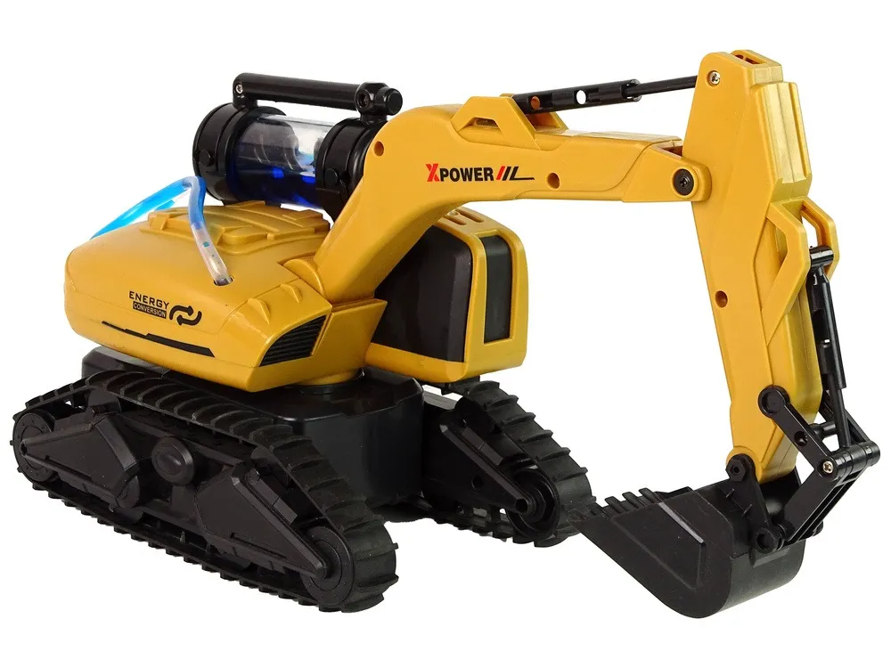 large remote controlled yellow crawler excavator - slika 4