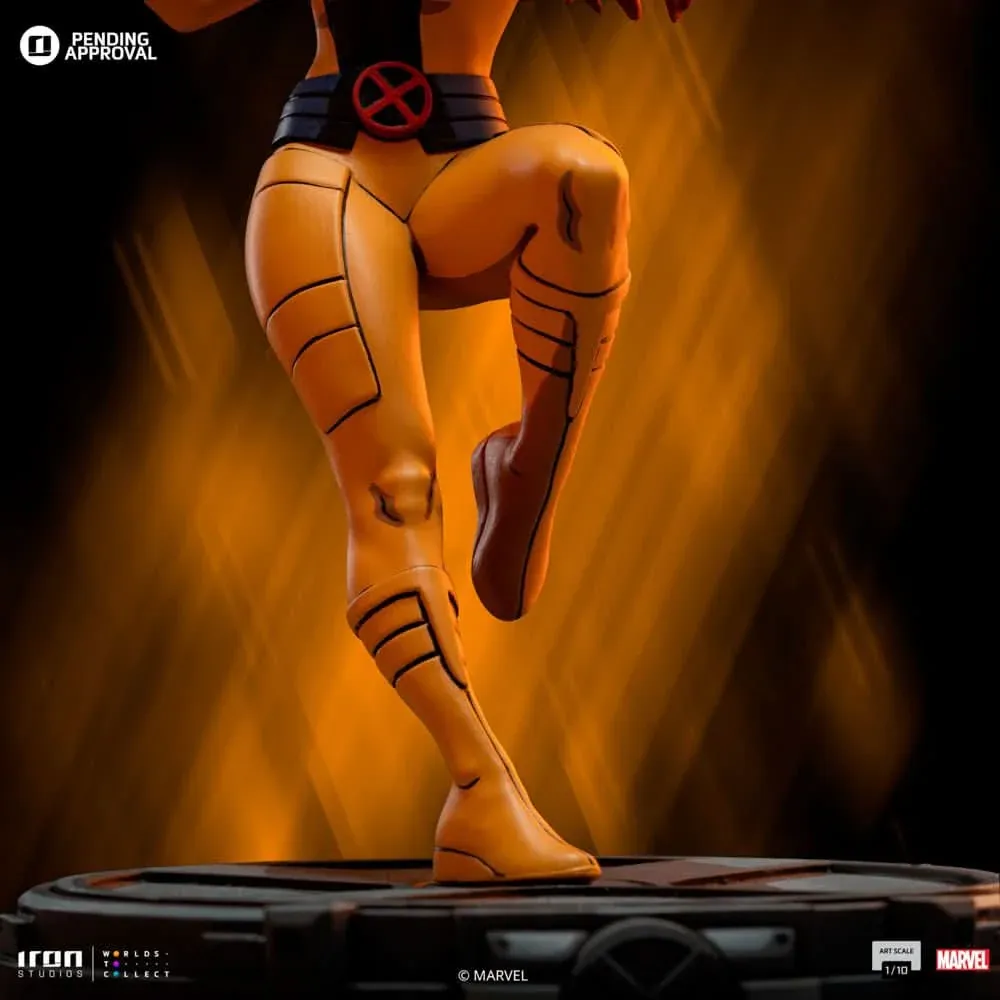 iron studios marvel: x-men ’97 – jean grey figura, 20cm - slika 8