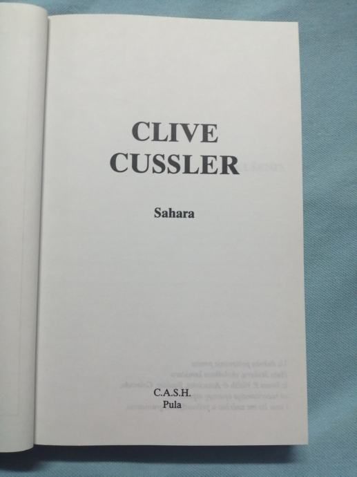 clive cussler – sahara [b42] - slika 2