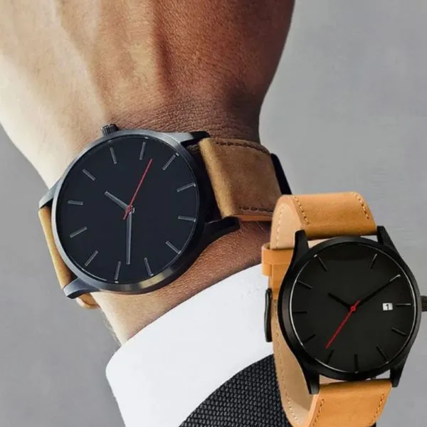 Muški elegantni kožni sat - Minimalist - Zagreb, Novi Zagreb - istok