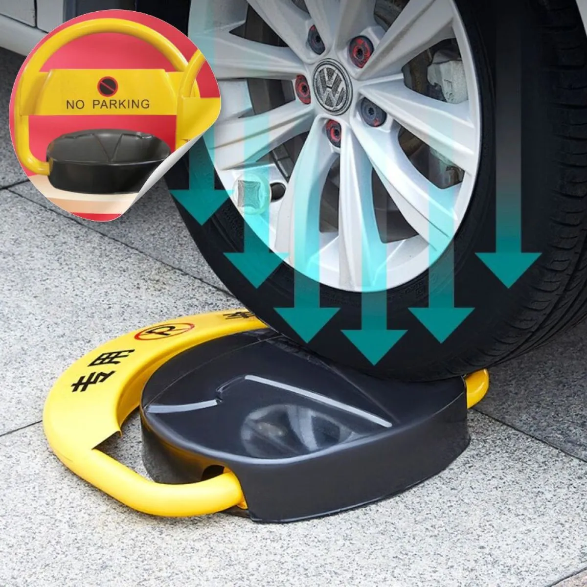 čuvar parking mjesta sa daljinskim upravljačem - slika 2