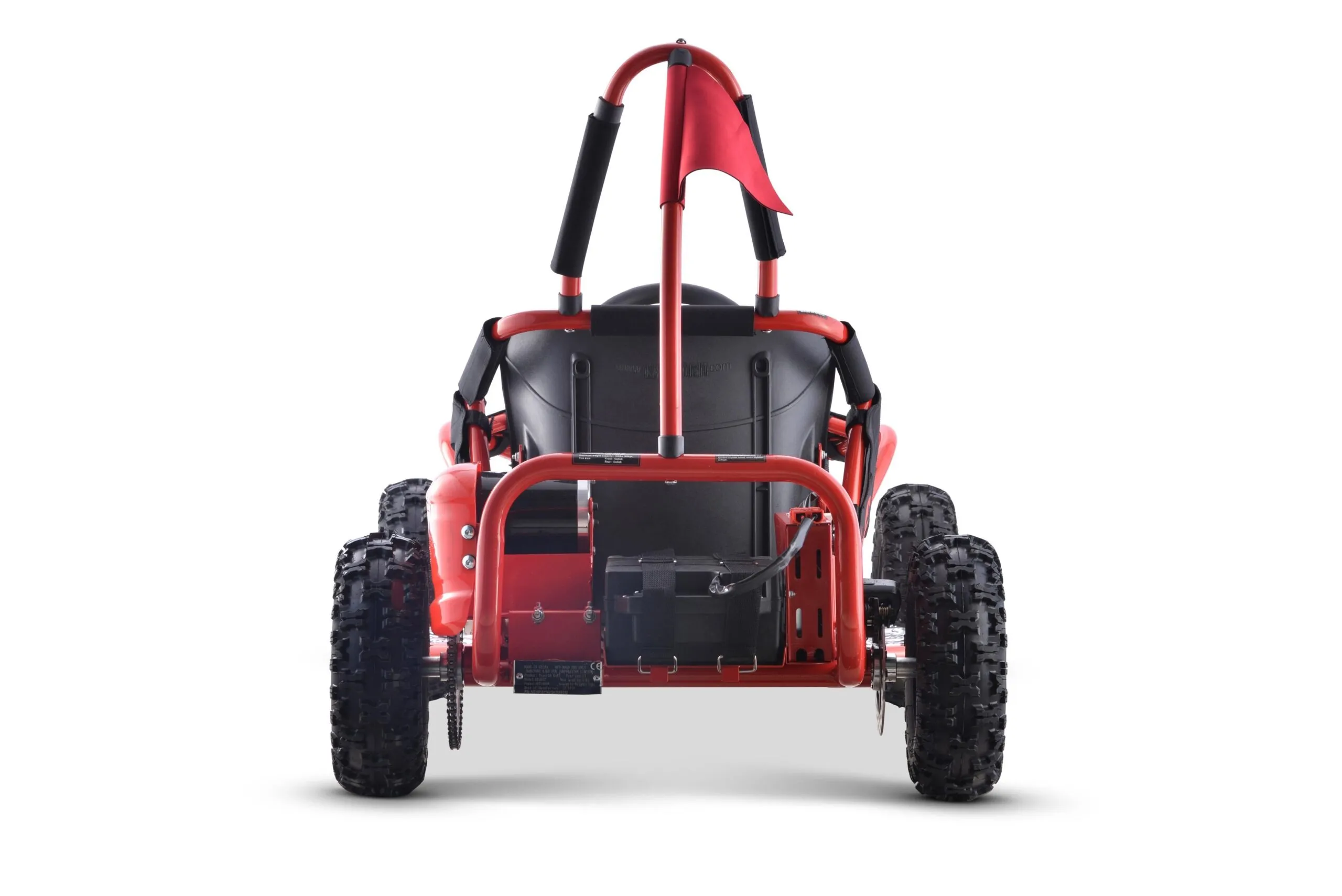 go-kart na akumulator fast dragon - crveni - slika 3