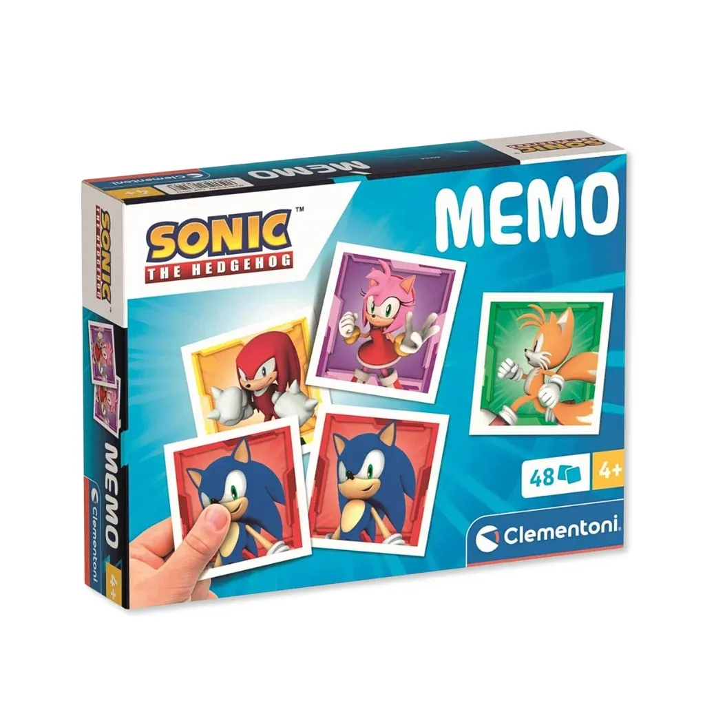 Memory društvena igra – Sonic, 48pcs - Zagreb