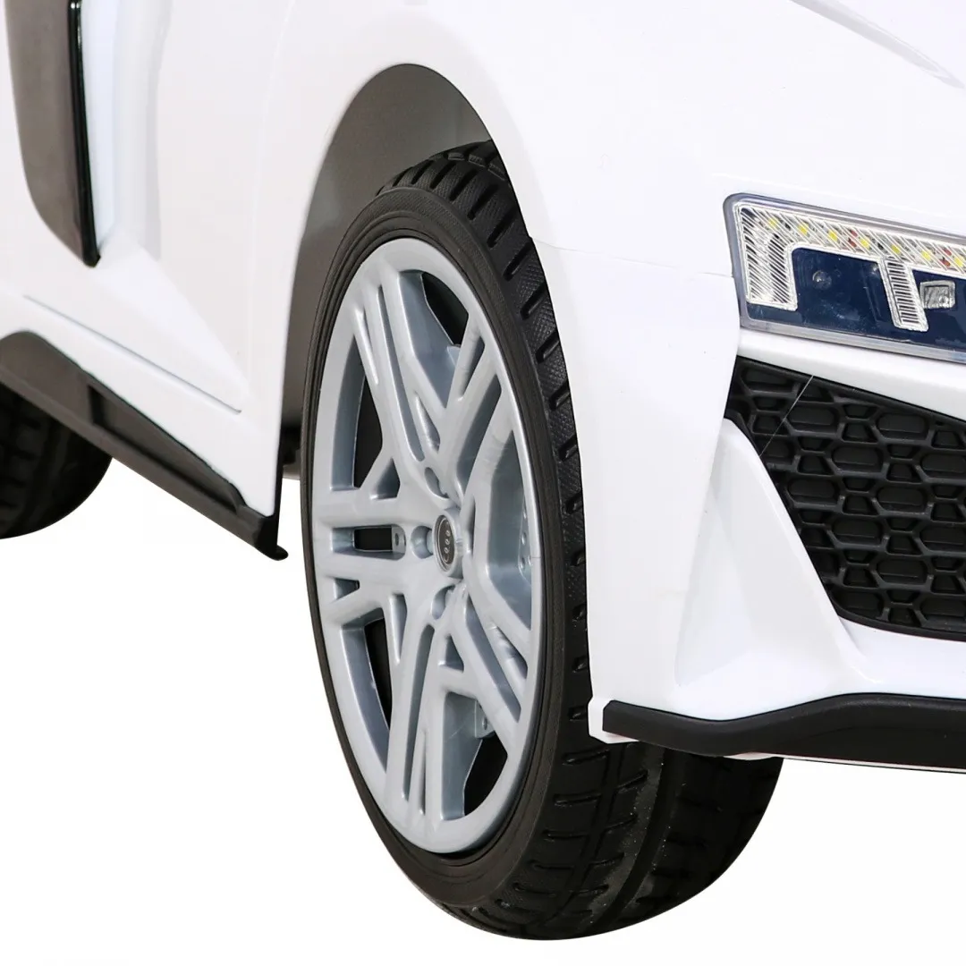 licencirani auto na akumulator audi r8 lift - bijeli - slika 7