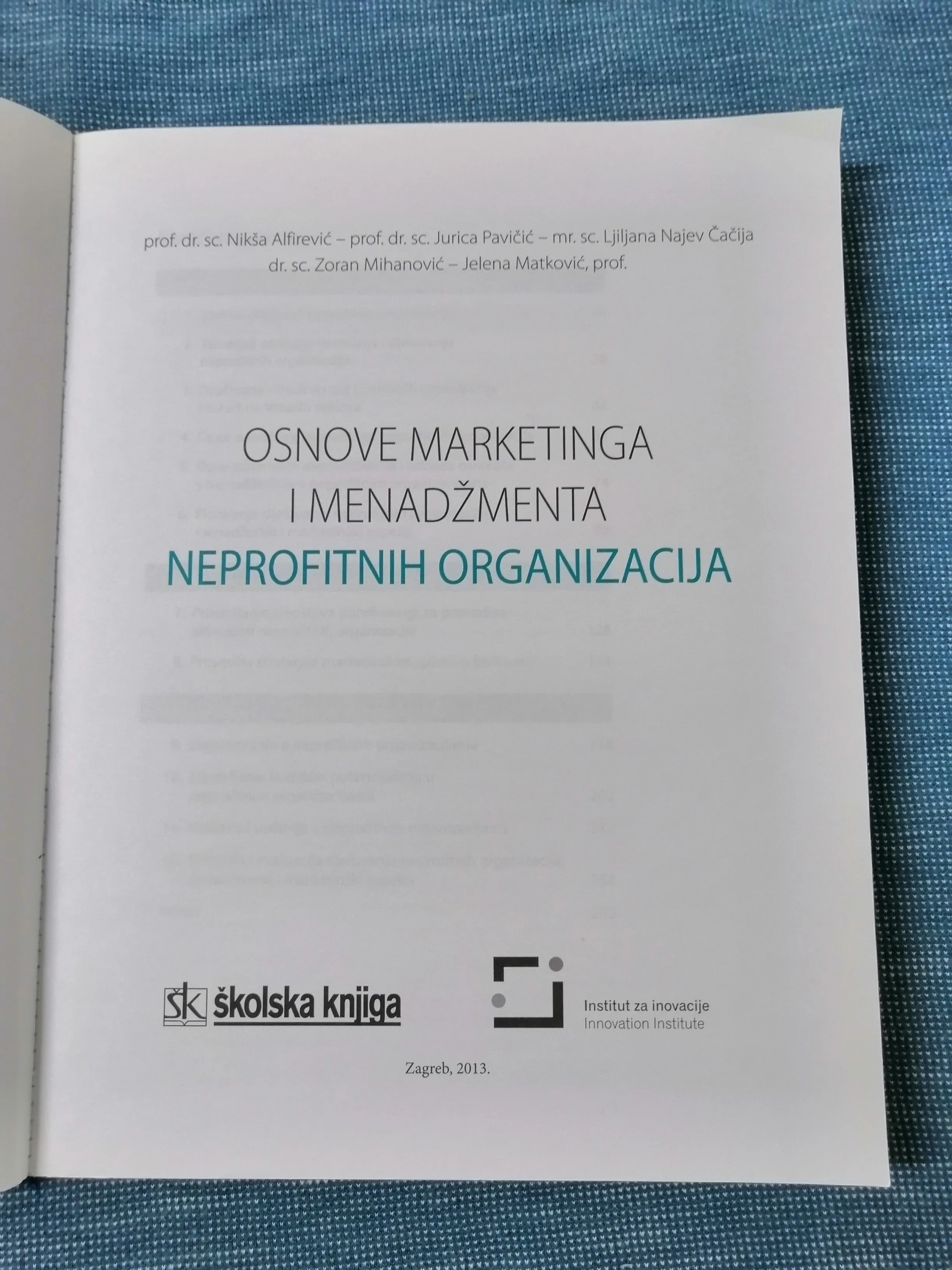 osnove marketinga i menadžmenta neprofitnih organizacija - slika 2